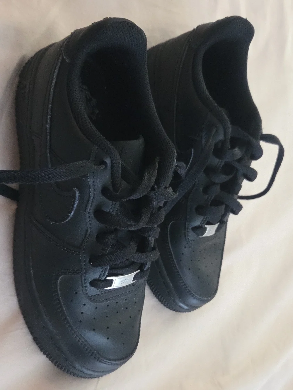 Classic  Nike All-Black Air Force Ones